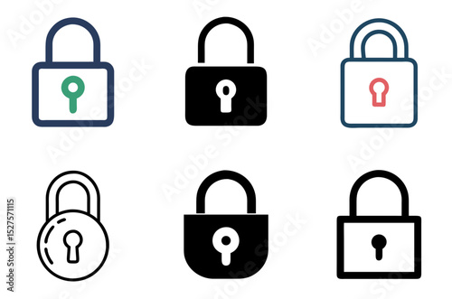 Lock Closed Icon Secure Private Locked Protection Digital Pack