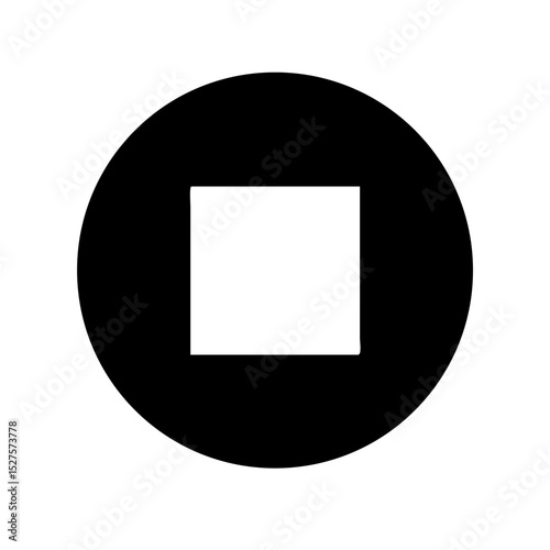 stop warning sign icon