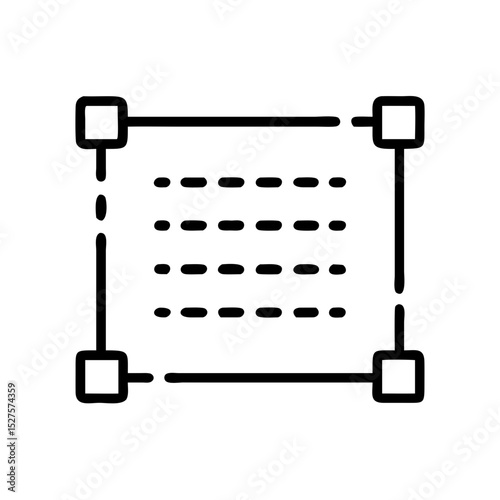 text area multi line field icon