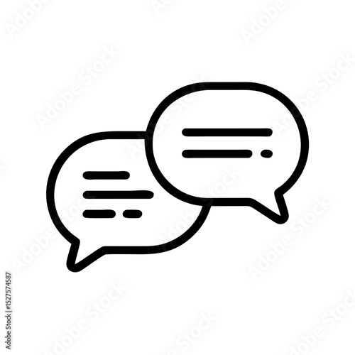speech bubble dialogue text icon