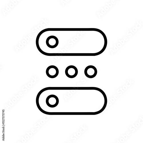 vertical three dot menu icon