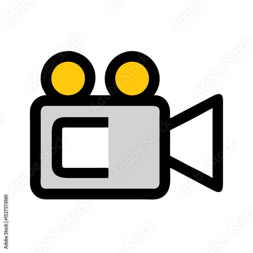 video record streaming camera icon