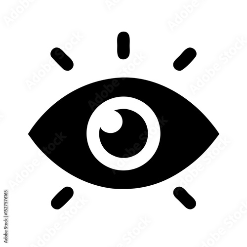 visible eye open preview icon