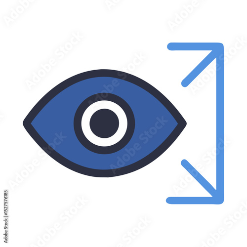 visible eye open preview icon