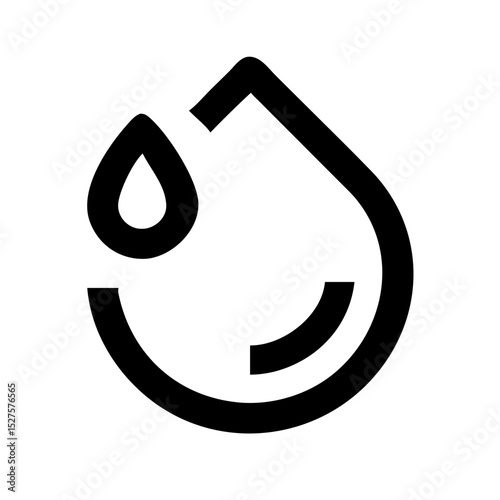 water drop moisture icon