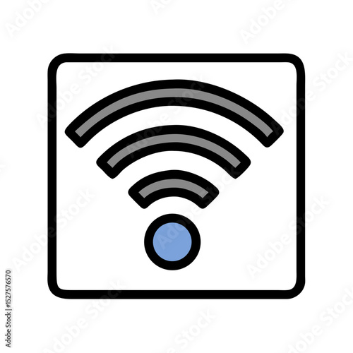 wifi signal wireless connection icon