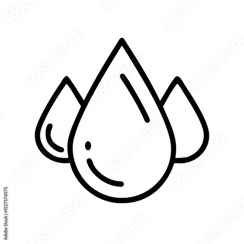 water drop moisture icon