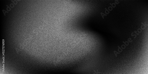 Black dark gray silver white wave abstract background for design. Light wave, wavy line.