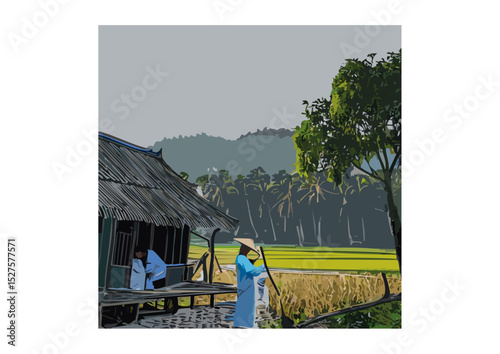 This self-sufficiency is a hallmark of rural life.
Life in a Southern Vietnamese country house unfolds with a rhythm deeply connected to nature. Mornings begin early, with the first rays of sunlight 