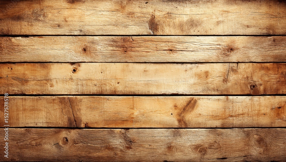 Fototapeta premium Horizontal weathered wood planks