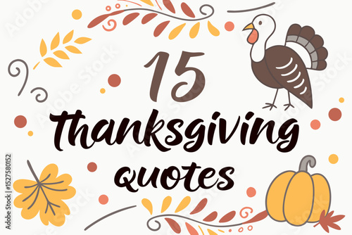 Fifteen thanksgiving quotes collection