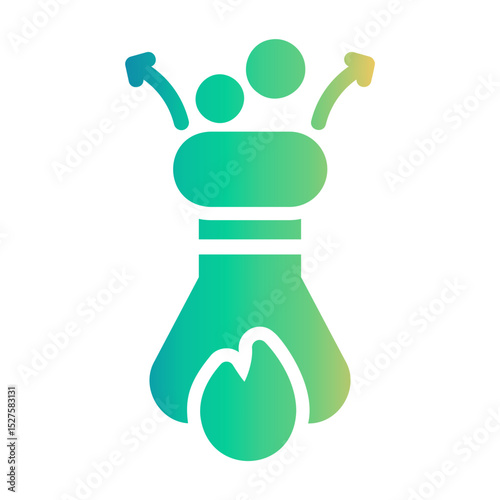 bunsen burner Gradient icon