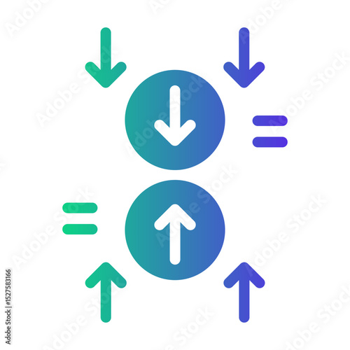 collision Gradient icon