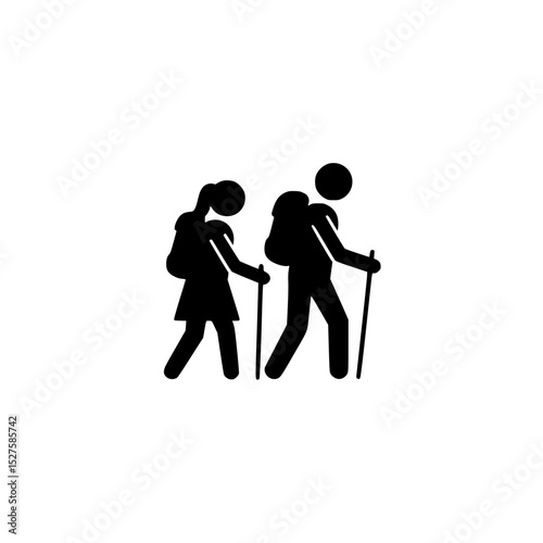 Hiking Couple Adventure