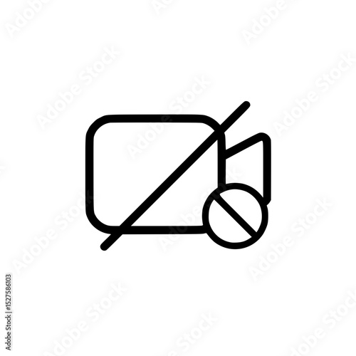 Camera Disabled Icon