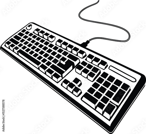 computer keyboard and mouse, information, network, accessory, clean