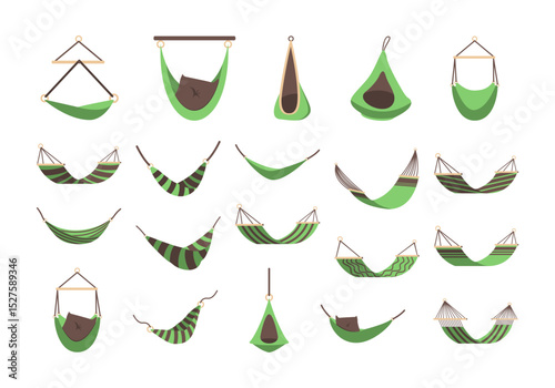 Colorful Relax Hammock Element