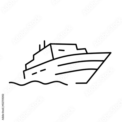Sea Travel vector icon