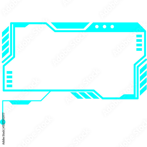 Futuristic Interface Frame