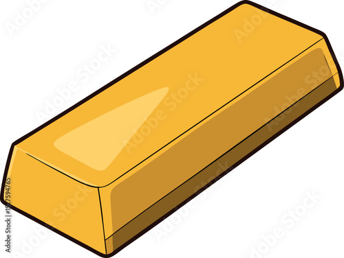 A captivating icon of gold bar , modern gold ingots design, finance related concept icon Pro Vector
