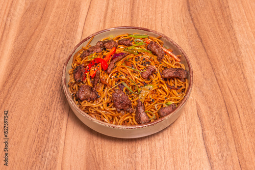 Authentic versions of chow mein are much more diverse, with different types of noodles,