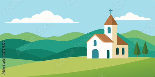 church in the mountains