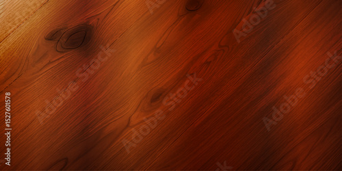 
"A Stunning Close-Up of Glossy Lacquered Brown Wood Panels, With Deep Reflective Tones and Visible Natural Grain Patterns, Creating a Sophisticated and Retro-Inspired Wooden Backdrop"
