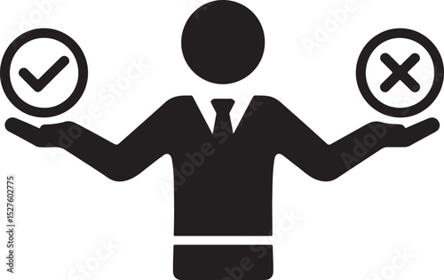 Businessman holding a stop sign, symbolizing financial risk or a halt in market growth