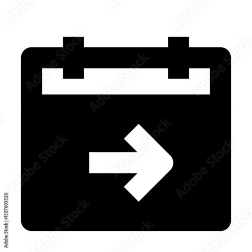 traveling solid icon set