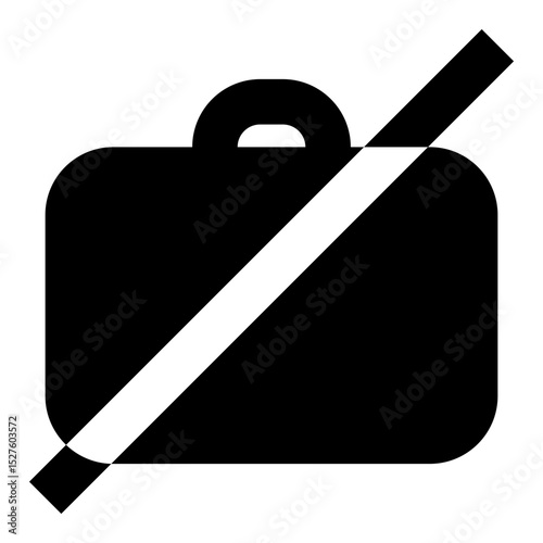 traveling solid icon set
