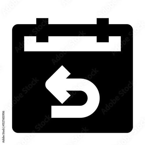traveling solid icon set