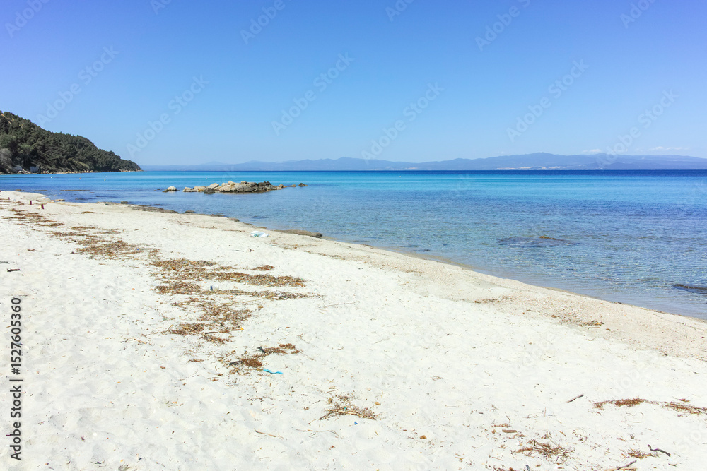 Obraz premium Historical town of Afytos, Kassandra, Chalkidiki, Greece