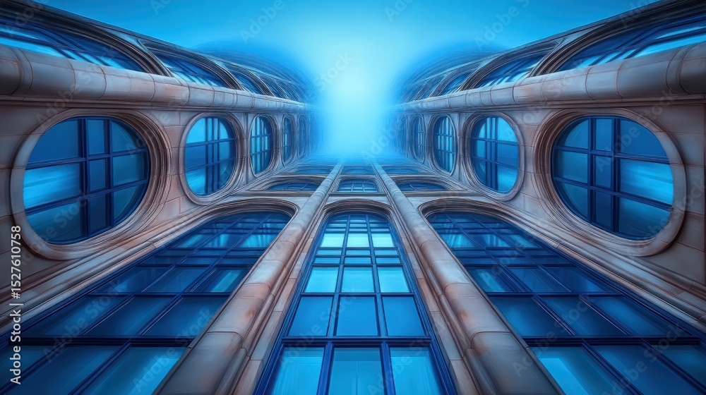 Obraz premium Modern Architectural Facade