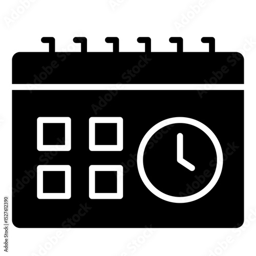 Calendar Clock  Schedule