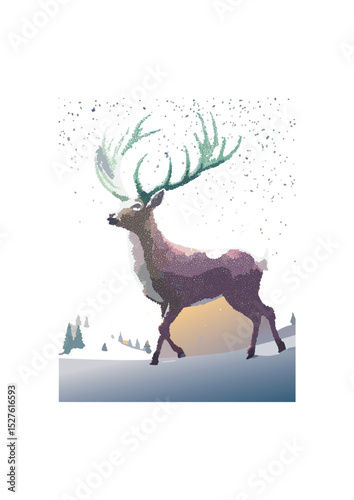  female reindeer possess them, though the females' are typically smaller and more slender. Antlers are shed and regrown annually, with males usually losing theirs in late autumn and females in late wi