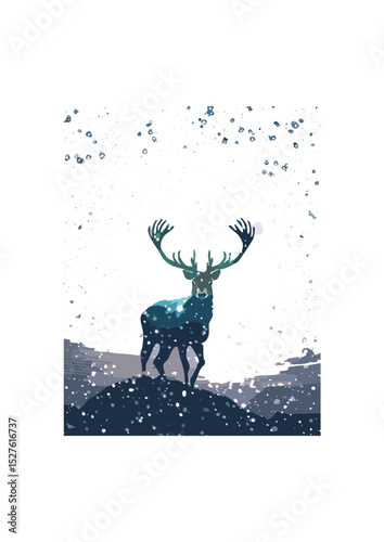 The dense, thick coat, a marvel of insulation, ripples with each muscular contraction, Reindeer keeping the animal warm even as the frigid wind whips through the trees.
A running reindeer's senses are