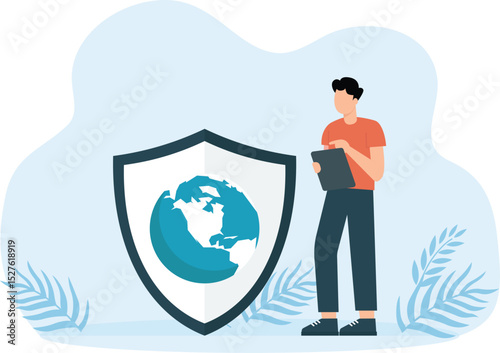 Save the Planet for Website Banner, save the planet and save energy, Advertising and Marketing Materials, Online Ads and Business Presentations, etc.
