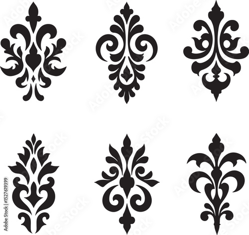 Ornate Flourishes & Calligraphy Embellishments vector