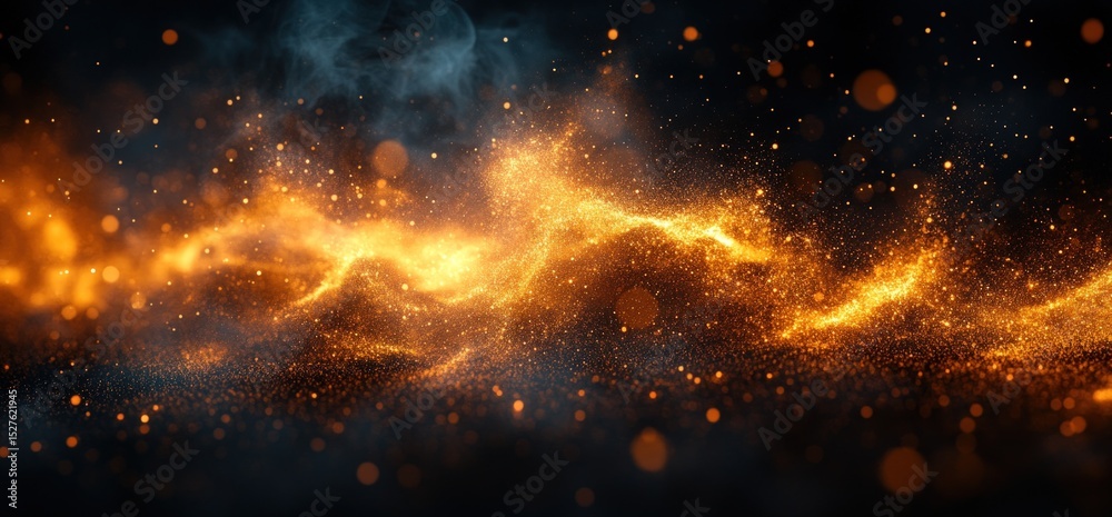 Fototapeta premium Fiery Abstract Background