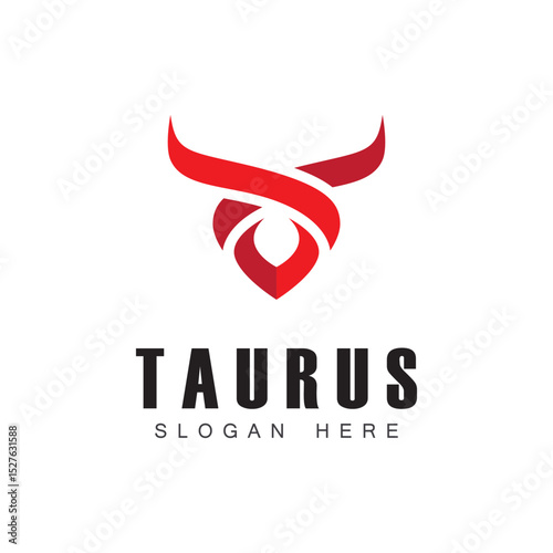 Taurus logo icon template design