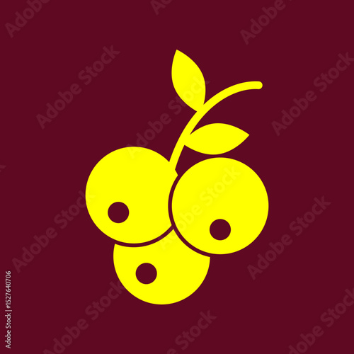 Blueberry trendy artwork delightful abstract vector illustration colorful applied design