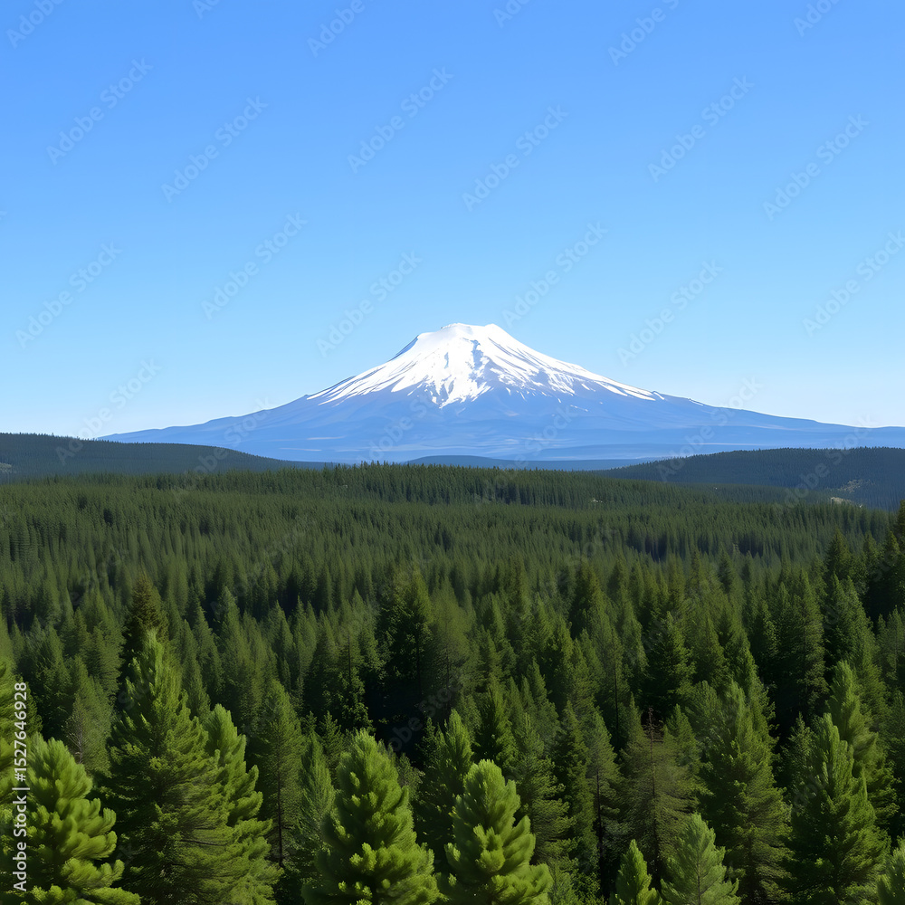 Fototapeta premium mountain in autumn season