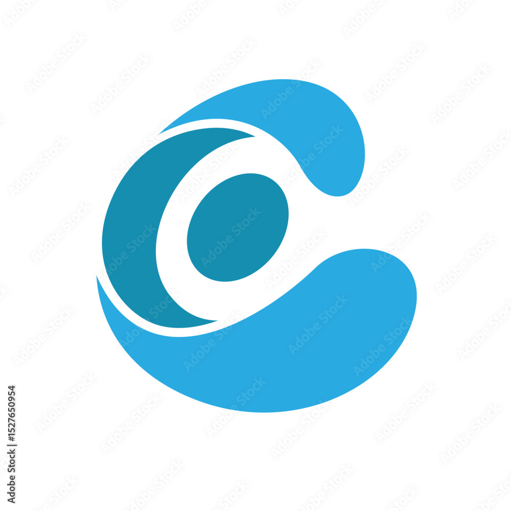 Fototapeta premium Letter O logo design template.