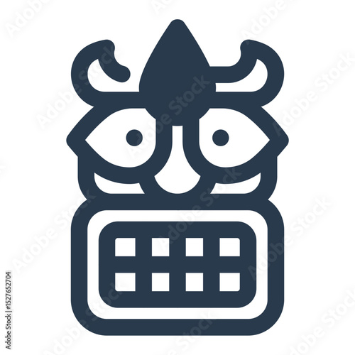 Totem Vector Icon for Canada Day