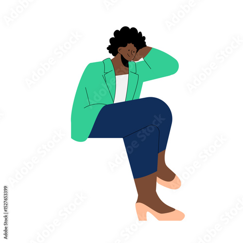 Women sitting and chilling