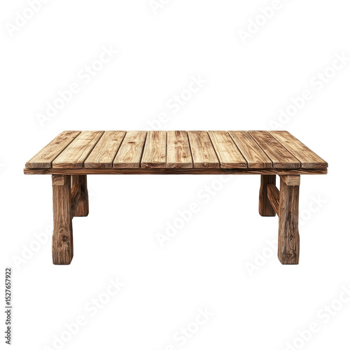 Rustic wooden table design for outdoor gatherings and home decor in natural setting