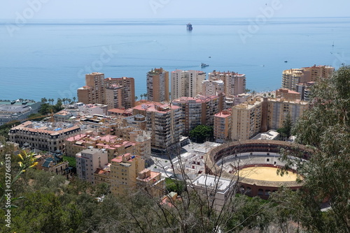 view of the city ofMalaga,Spain