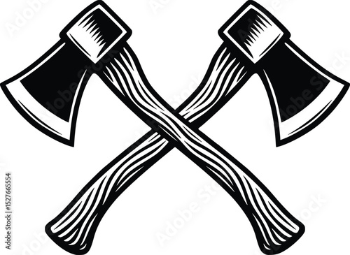 axe vector hand drawn illustration design