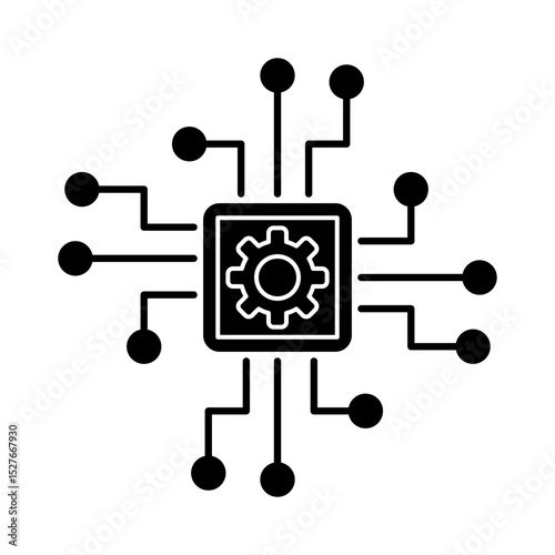 Technology Icon Glyph