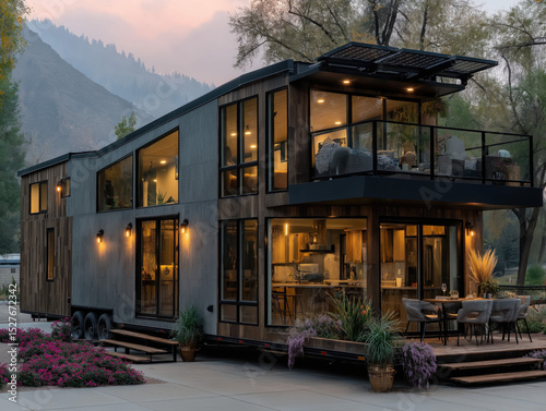 A charming tiny house on wh...